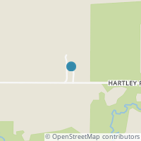 Map location of 25408 Hartley Rd, Beloit OH 44609