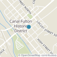Map location of 135 High St SE, Canal Fulton OH 44614