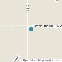 Map location of 7045 County Highway 91, Wharton OH 43359