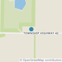 Map location of 19606 Township Highway 42, Wharton OH 43359