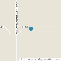 Map location of 2897 Township Highway 43, Nevada OH 44849