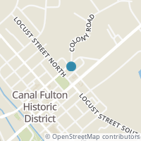 Map location of 323 Market St E, Canal Fulton OH 44614