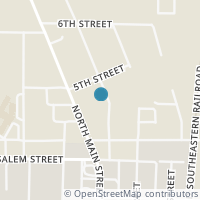 Map location of 365 Firestone Ave, Columbiana OH 44408