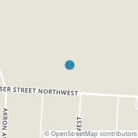Map location of 10379 Strausser St NW, Canal Fulton OH 44614