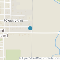 Map location of E Clay St, Mount Blanchard OH 45867