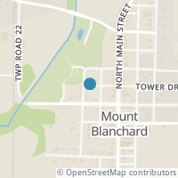 Map location of 200 N Water St, Mount Blanchard OH 45867