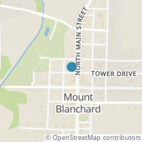 Map location of 113 N Main St, Mount Blanchard OH 45867