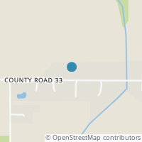 Map location of 2214 County Road 33, Bluffton OH 45817