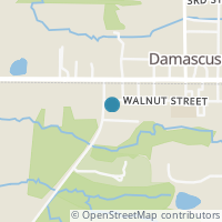 Map location of 28745 Walnut St, Damascus OH 44619