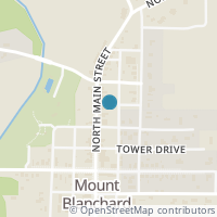 Map location of 204 N Main St, Mount Blanchard OH 45867