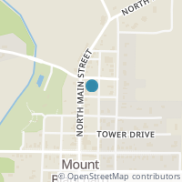 Map location of 208 N Main St, Mount Blanchard OH 45867