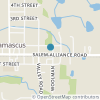 Map location of 14976 Salem Alliance Rd, Salem OH 44460