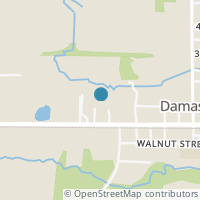 Map location of 16208 Alliance Salem Rd, Damascus OH 44619