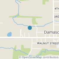 Map location of 16184 Alliance Salem Rd, Damascus OH 44619