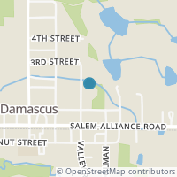 Map location of 14893 Floral St, Damascus OH 44619
