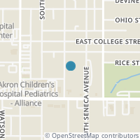 Map location of 1832 S Freedom Ave, Alliance OH 44601