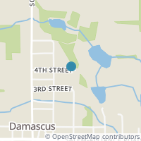 Map location of 14779 French St, Damascus OH 44619