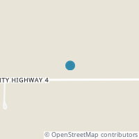 Map location of County Highway 4, Wharton OH 43359