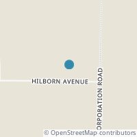 Map location of 505 Hilborn Ave, Tiro OH 44887