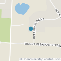 Map location of 5770 Deer Pines Dr, Clinton OH 44216