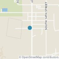 Map location of 606 S 15Th St, Sebring OH 44672