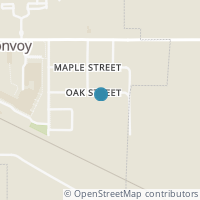 Map location of 709 Oak St, Convoy OH 45832