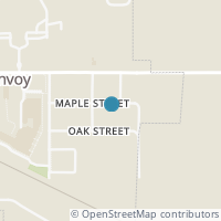 Map location of 715 Maple St, Convoy OH 45832