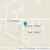 Map location of 122 Elm St, Convoy OH 45832