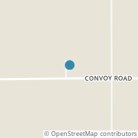 Map location of 2855 Convoy Rd, Convoy OH 45832