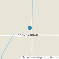 Map location of 18995 Convoy Rd, Middle Point OH 45863