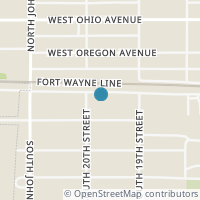 Map location of 579 W California Ave, Sebring OH 44672