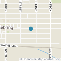 Map location of 275 E Oregon Ave, Sebring OH 44672