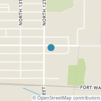 Map location of 422 E Ohio Ave, Sebring OH 44672