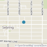 Map location of 285 Ohio Ave, Sebring OH 44672