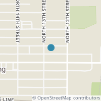 Map location of 326 E Maryland Ave, Sebring OH 44672