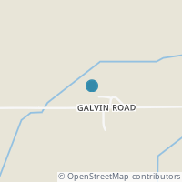 Map location of 18383 Galvin Rd, Middle Point OH 45863