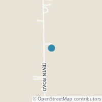 Map location of 10551 Irvin Rd, Creston OH 44217