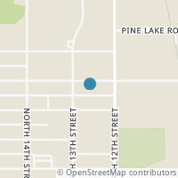 Map location of 336 E Vermont Ave, Sebring OH 44672