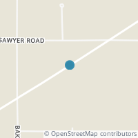 Map location of 6161 Sr 98, Tiro OH 44887