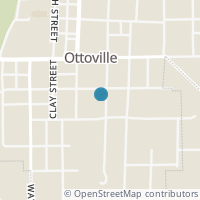 Map location of 223 E Canal St, Ottoville OH 45876
