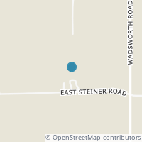 Map location of 11786 Steiner Rd, Rittman OH 44270