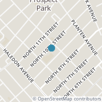 Map location of 284 N 10Th St, Prospect Park NJ 7508