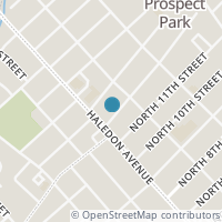 Map location of 79 N 12Th St, Prospect Park NJ 7508