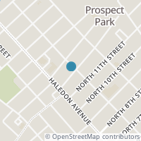 Map location of 91 N 12Th St, Prospect Park NJ 7508