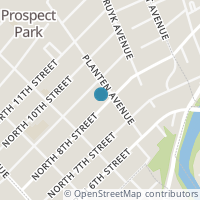 Map location of 331 N 8Th St, Prospect Park NJ 7508
