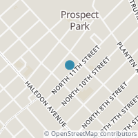Map location of 279 N 11Th St, Prospect Park NJ 7508