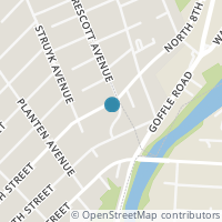Map location of 400 N 8Th St, Prospect Park NJ 7508