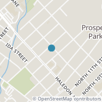 Map location of 201 Fairview Ave, Prospect Park NJ 7508