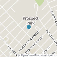 Map location of 157 N 12Th St, Prospect Park NJ 7508
