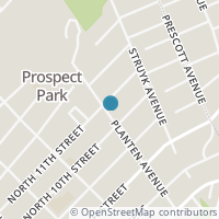 Map location of 360 N 11Th St, Prospect Park NJ 7508